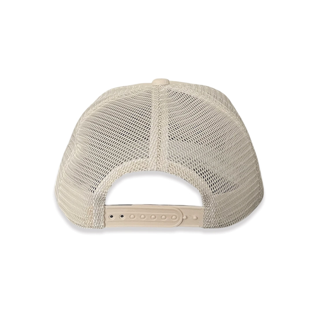 The Paniolo — Beige Mesh Snapback